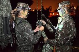 DefesaNet - Doutrina Militar - Entusiasmo e vibração marcaram o Exercício  de Longa Duração de oficiais-alunos e aspirantes capelães