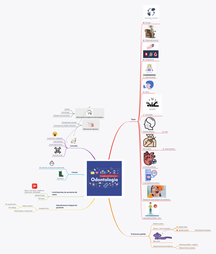 Mapa mental de anamnese